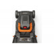 Аккумуляторная газонокосилка WORX 20в, бесщеточная, 30 см, 4ач х 1, зу 2а, коробка WG730E