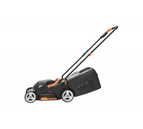 Аккумуляторная газонокосилка WORX 20в, бесщеточная, 30 см, 4ач х 1, зу 2а, коробка WG730E Аккумуляторная газонокосилка WORX 20в, бесщеточная, 30 см, 4ач х 1, зу 2а, коробка WG730E