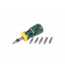Реверсивная отвертка с битами BIT LOCK 12 в 1 KRAFTOOL 26161-H13