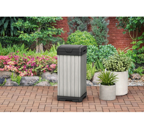 Мусорный бак Keter ROCKFORD WASTE BIN 125 L 17205944 236996 Мусорный бак Keter ROCKFORD WASTE BIN 125 L 17205944 236996