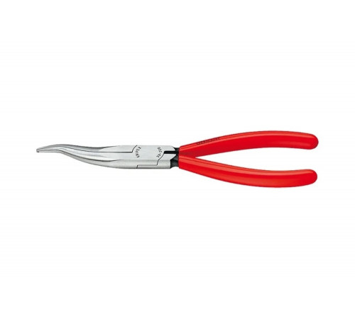 Плоскогубцы механика Knipex плоскокруглые изогнутые губки, 200 мм, обливные ручки KN-3831200 Плоскогубцы механика Knipex плоскокруглые изогнутые губки, 200 мм, обливные ручки KN-3831200