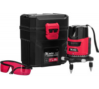 Лазерный уровень MTX crx-30r, 30 м, красный луч, батарейки, резьба 5/8" 35030