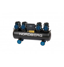 Компрессор безмасляный NORDBERG 380В, ресив. 120л, 1000 л/мин NCEO120/1000