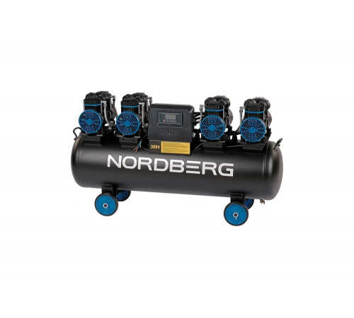 Компрессор безмасляный NORDBERG 380В, ресив. 120л, 1000 л/мин NCEO120/1000 Компрессор безмасляный NORDBERG 380В, ресив. 120л, 1000 л/мин NCEO120/1000