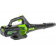 Бесщеточный аккумуляторный воздуходув GreenWorks GD60ABK2, 60V 2401307UB