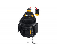 Поясная сумка 280x200 мм с быстросъёмным креплением KRAFTOOL FastClip KP-13E , 13 карманов и петель 38772