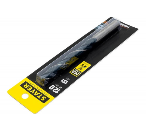 STAYER Ø 12 х 151 мм, сверло спиральное по металлу 29602-12 Professional STAYER Ø 12 х 151 мм, сверло спиральное по металлу 29602-12 Professional