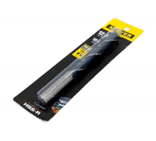 STAYER Ø 12 х 151 мм, сверло спиральное по металлу 29602-12 Professional STAYER Ø 12 х 151 мм, сверло спиральное по металлу 29602-12 Professional