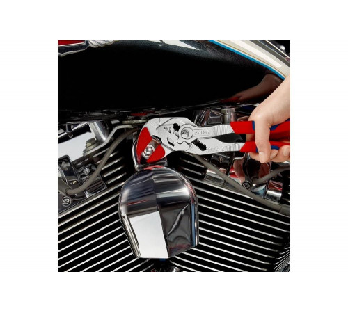 Переставные клещи-ключ Knipex 52 мм (2"), длина 250 мм, хром, 2К ручки, KN-8605250SB