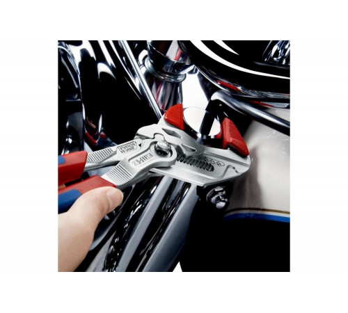 Переставные клещи-ключ Knipex 52 мм (2"), длина 250 мм, хром, 2К ручки, KN-8605250SB