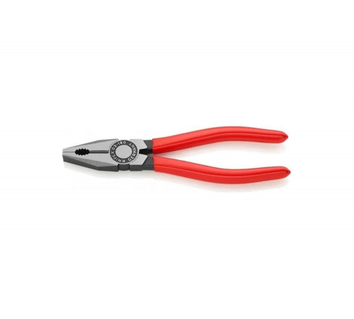 Комбинированные плоскогубцы Knipex 180 мм, обливные ручки KN-0301180EAN Комбинированные плоскогубцы Knipex 180 мм, обливные ручки KN-0301180EAN