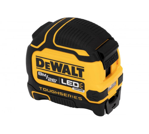 Рулетка Dewalt с подсветкой, 8 м DWHT35268
