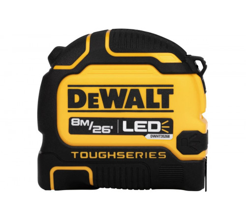 Рулетка Dewalt с подсветкой, 8 м DWHT35268
