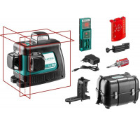 Лазерный нивелир KRAFTOOL LL-3D-4 360 градусов, 20м, 70м, детектор 34640-4