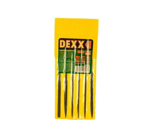 Набор надфилей 6 шт. DEXX 1604-H6 Набор надфилей 6 шт. DEXX 1604-H6