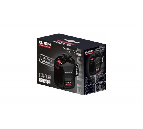 Лазерный нивелир Elitech hd ln 12d green 204736 Лазерный нивелир Elitech hd ln 12d green 204736