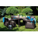 Комплект мебели Keter Corfu fiesta set коричневый 258945