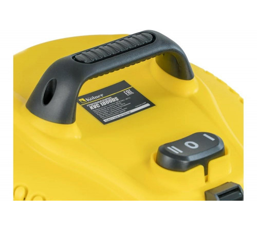 Строительный пылесос Kolner KVC 1800DS 1800Вт, объем бака 35л 8040400046