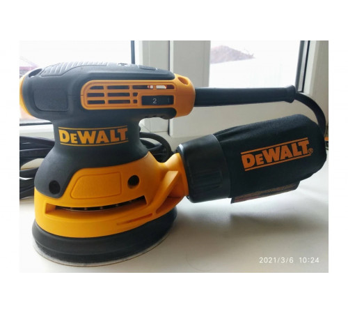 Эксцентриковая шлифмашина DEWALT DWE6423