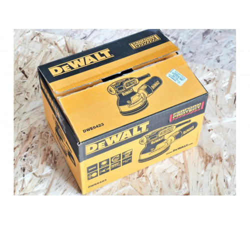 Эксцентриковая шлифмашина DEWALT DWE6423