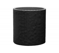 Кашпо KETER Cylinder Planter S графит 229120