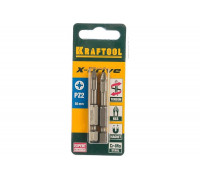 Биты "EXPERT" (E 1/4"; PZ 2; 50 мм; 2 шт.) KRAFTOOL 26123-2-50-2