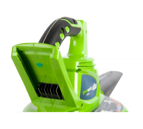 Аккумуляторный воздуходув-пылесос GreenWorks GD40BVK3 40V 24227UE