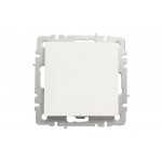 Заглушка с суппортом IEK Brite мз10-брб белый BR-PL10-K01