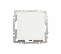 Заглушка с суппортом IEK Brite мз10-брб белый BR-PL10-K01