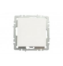 Заглушка с суппортом IEK Brite мз10-брб белый BR-PL10-K01