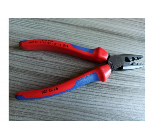 Ручной обжимник KNIPEX KN-9772180 Ручной обжимник KNIPEX KN-9772180