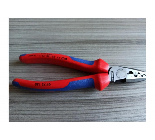 Ручной обжимник KNIPEX KN-9772180 Ручной обжимник KNIPEX KN-9772180