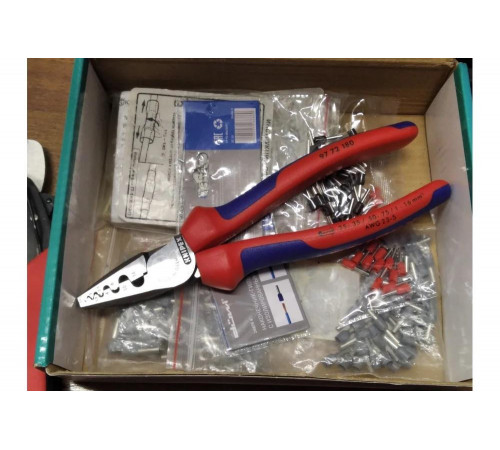 Ручной обжимник KNIPEX KN-9772180 Ручной обжимник KNIPEX KN-9772180