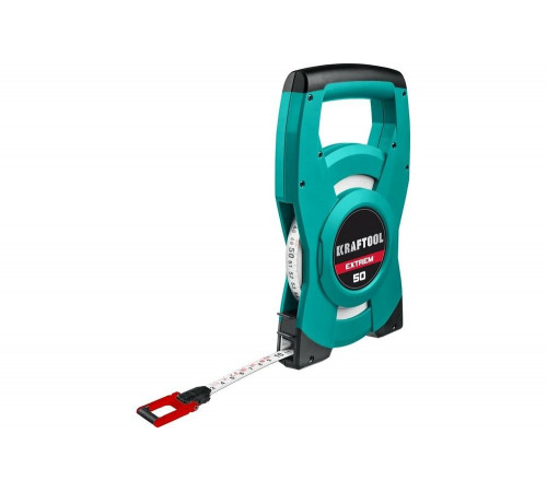 KRAFTOOL 50 м, геодезическая стальная мерная лента EXTREM 34185-50 KRAFTOOL 50 м, геодезическая стальная мерная лента EXTREM 34185-50