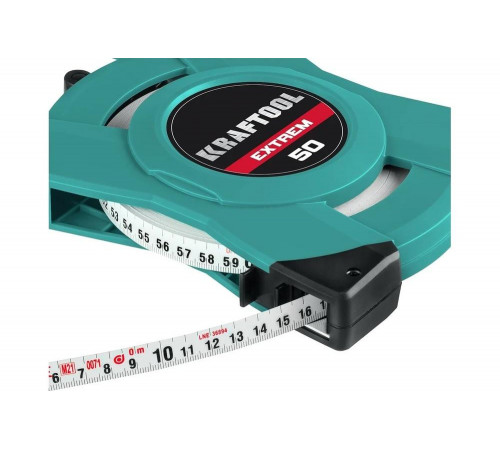 KRAFTOOL 50 м, геодезическая стальная мерная лента EXTREM 34185-50 KRAFTOOL 50 м, геодезическая стальная мерная лента EXTREM 34185-50