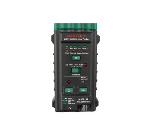 Тестер сетевых кабелей Mastech MS6813 Тестер сетевых кабелей Mastech MS6813