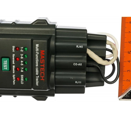 Тестер сетевых кабелей Mastech MS6813 Тестер сетевых кабелей Mastech MS6813