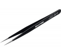 Антистатический антимагнитный прецизионный прямой пинцет KRAFTOOL 135 мм 222125