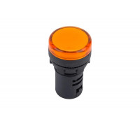 Лампа IEK AD22DS LED матрица, d=22мм, желтая, 24В, AC/DC BLS10-ADDS-024-K05