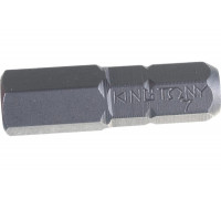 Торцевая вставка (бита) 1/4", HEX, 7мм, 25мм KING TONY 102507H