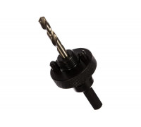 Державка "PROFESSIONAL" с пружинный фиксатором для коронок (32-152 мм) быстросъёмная STAYER 29550