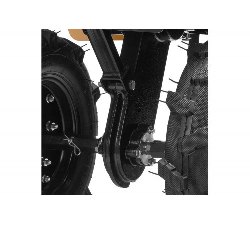 Мотоблок Denzel dpt-370s, 7 л.с., ремен.сцеп, фрез 3x4, шом, передачи 3в/1н 56443