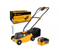 Аккумуляторная газонокосилка DEKO DKLM20V 20В, 1x4.0Aч 063-3007