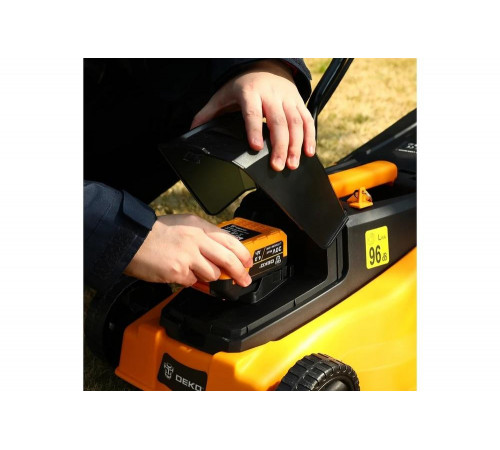 Аккумуляторная газонокосилка DEKO DKLM20V 20В, 1x4.0Aч 063-3007 Аккумуляторная газонокосилка DEKO DKLM20V 20В, 1x4.0Aч 063-3007
