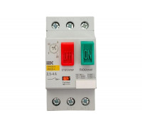 Автоматический выключатель защиты двигателя IEK ПРК 32-4 In4A Ir2.5-4A Ue 660В DMS11-004