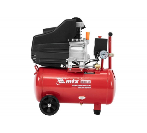 Воздушный компрессор MTX dc1500l/24, 1,5 квт, 24 л, 210 л/мин 58017 Воздушный компрессор MTX dc1500l/24, 1,5 квт, 24 л, 210 л/мин 58017