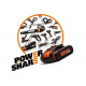 Аккумуляторная газонокосилка WORX 40В, 2х4.0 Ач, двойное ЗУ 2x2A WG751E