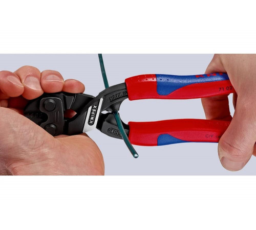 Болторез KNIPEX CoBolt длина 200 мм, 2К ручки, KN-7102200SB Болторез KNIPEX CoBolt длина 200 мм, 2К ручки, KN-7102200SB