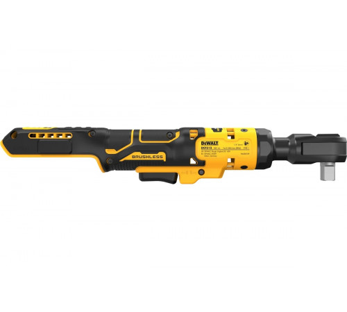 Аккумуляторный угловой гайковерт Dewalt DCF512D1, с трещоткой, 18 В, 95 Нм, 250 об/мин, с АКБ 2 Ач и ЗУ, в сумке DCF512D1-QW