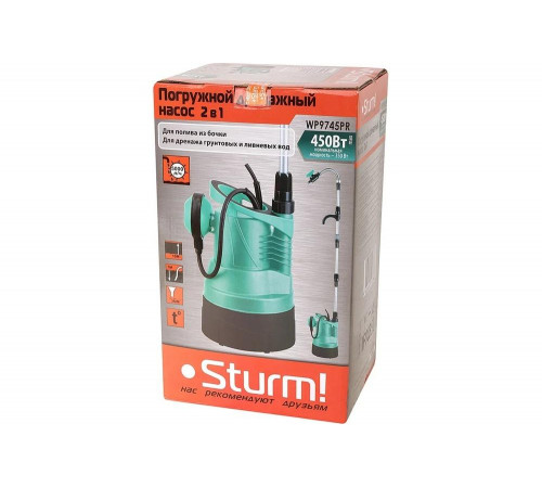 Погружной дренажный насос Sturm WP9745PR Погружной дренажный насос Sturm WP9745PR